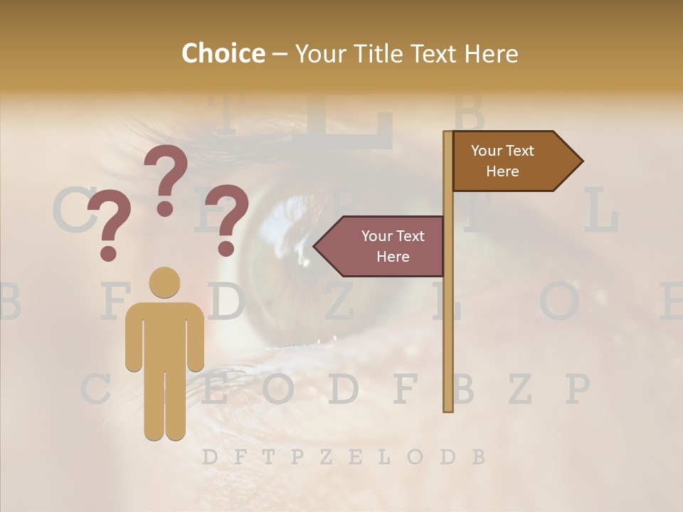 Elderly Hand Young PowerPoint Template