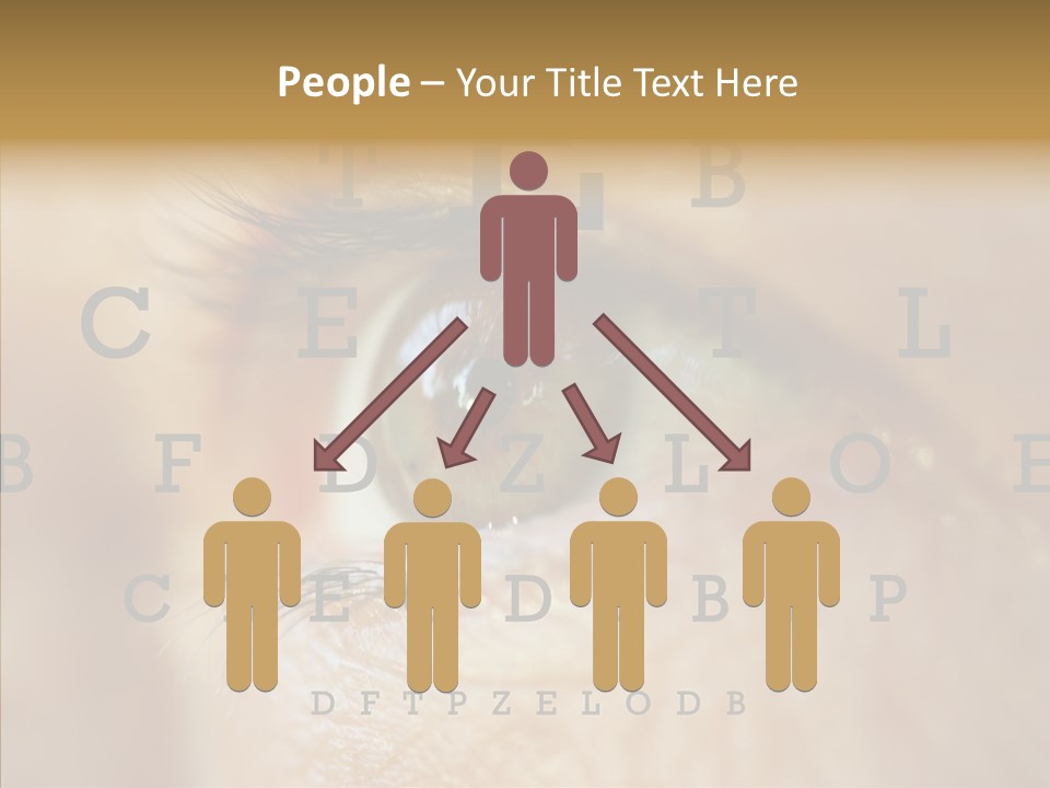 Elderly Hand Young PowerPoint Template