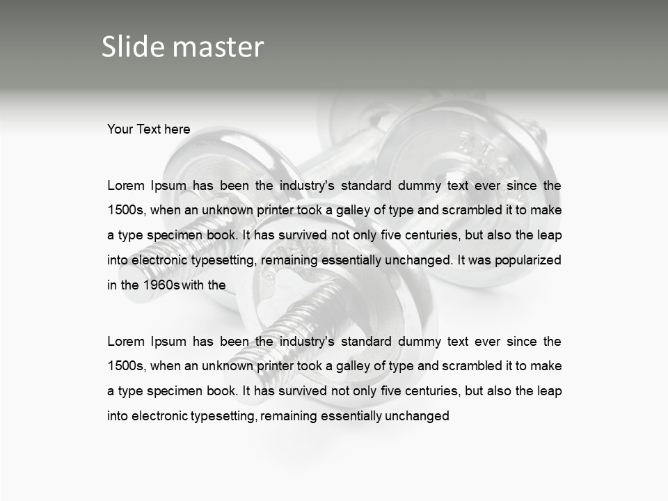 Adult Old Elder PowerPoint Template