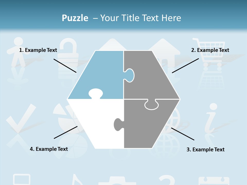 Elderly Young Closeup PowerPoint Template