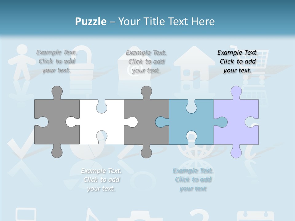 Elderly Young Closeup PowerPoint Template