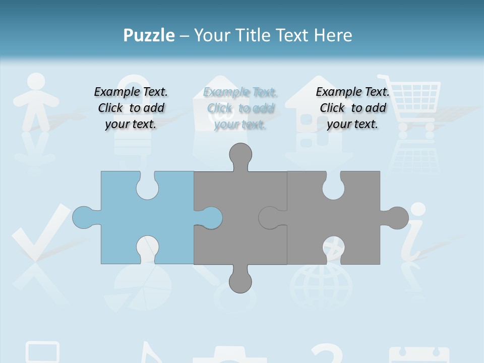 Elderly Young Closeup PowerPoint Template