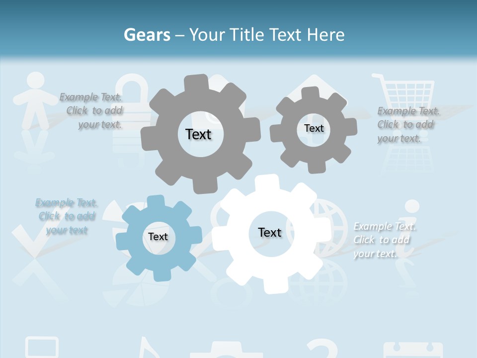 Elderly Young Closeup PowerPoint Template