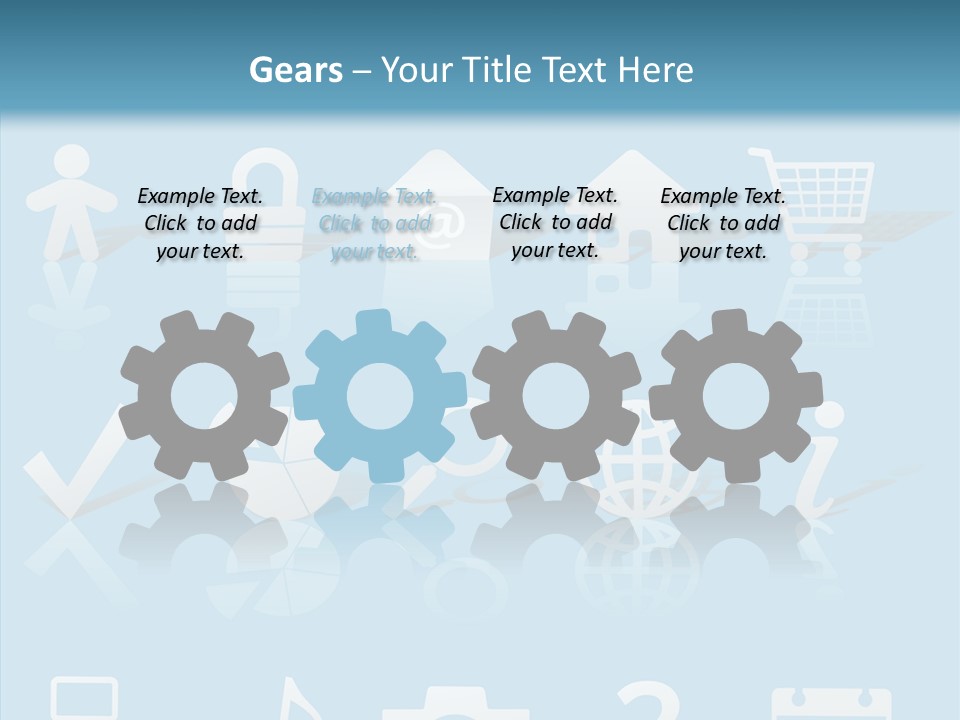 Elderly Young Closeup PowerPoint Template