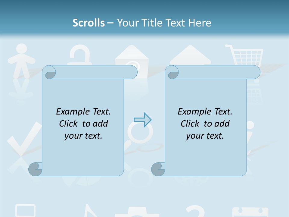 Elderly Young Closeup PowerPoint Template
