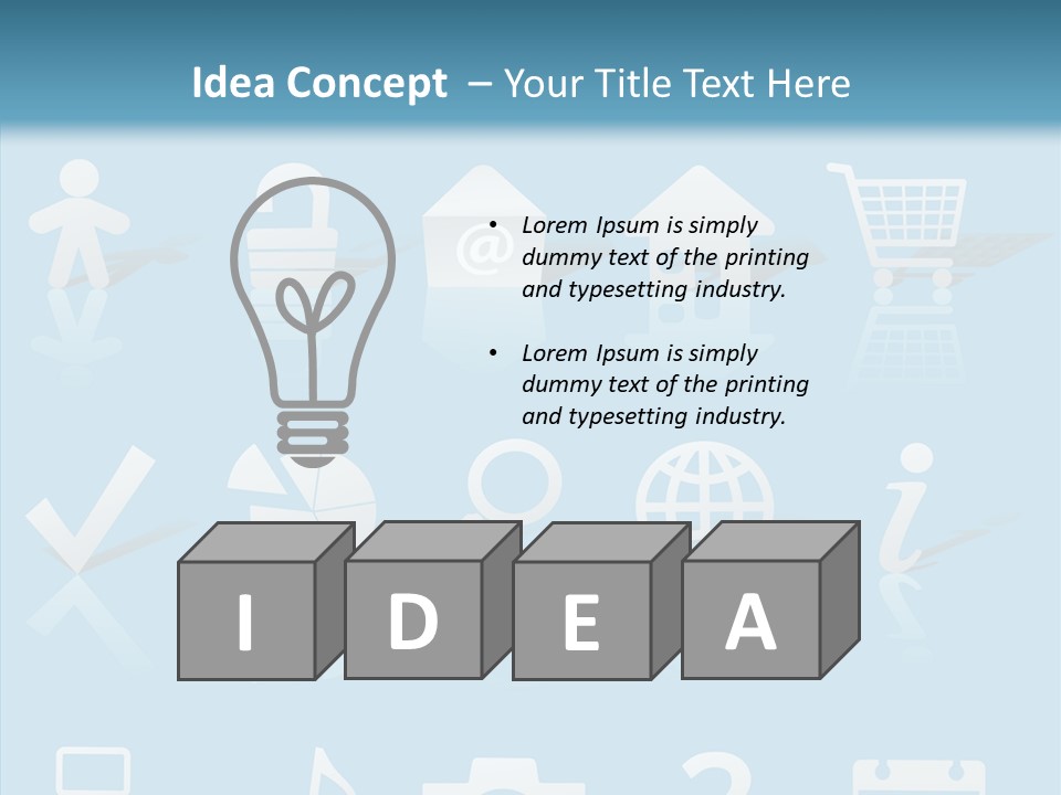 Elderly Young Closeup PowerPoint Template