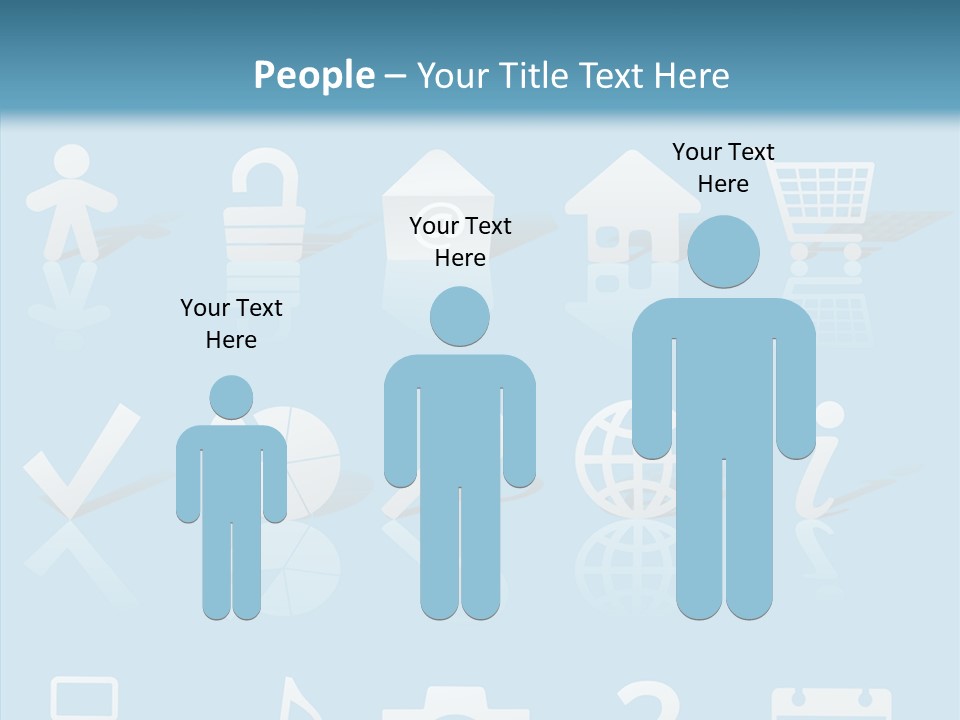 Elderly Young Closeup PowerPoint Template