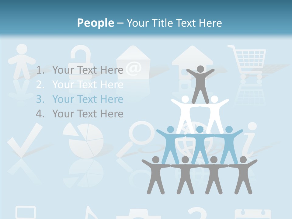 Elderly Young Closeup PowerPoint Template