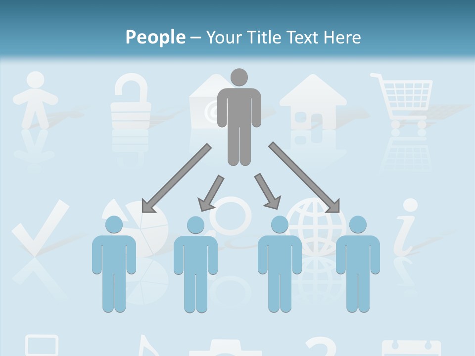 Elderly Young Closeup PowerPoint Template