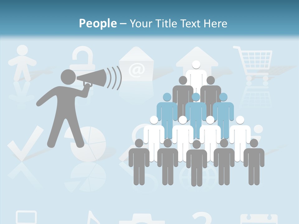 Elderly Young Closeup PowerPoint Template