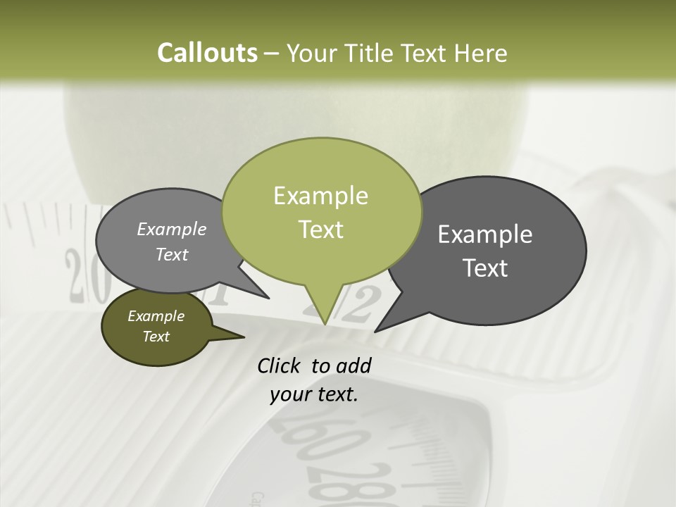 Senior  Background Assist PowerPoint Template