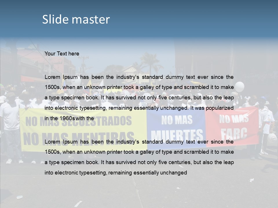 Togetherness White Background Hold PowerPoint Template