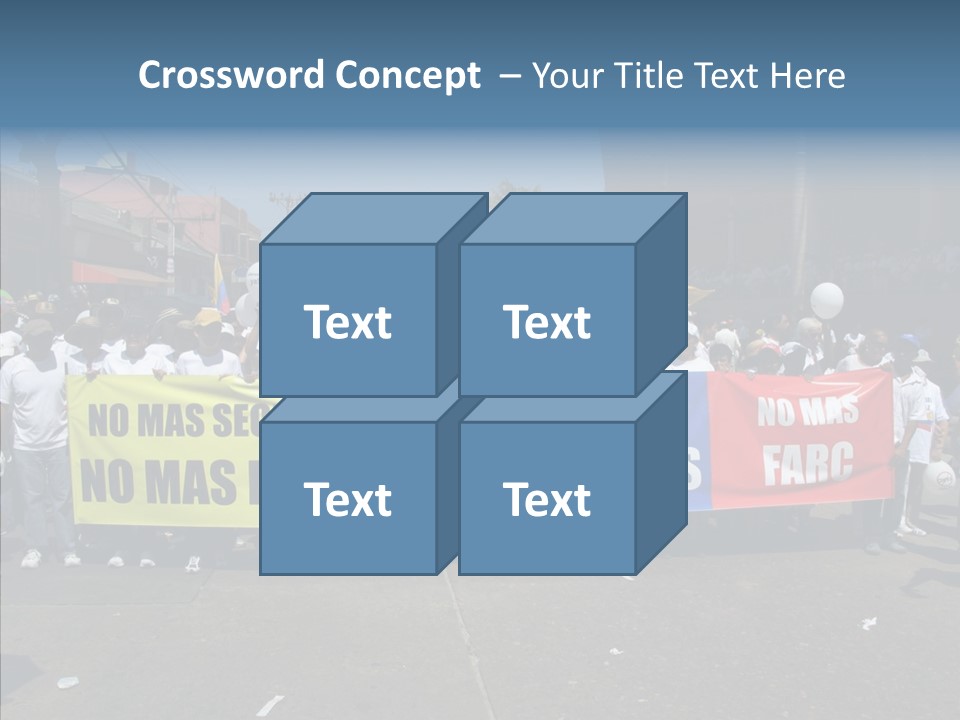 Togetherness White Background Hold PowerPoint Template