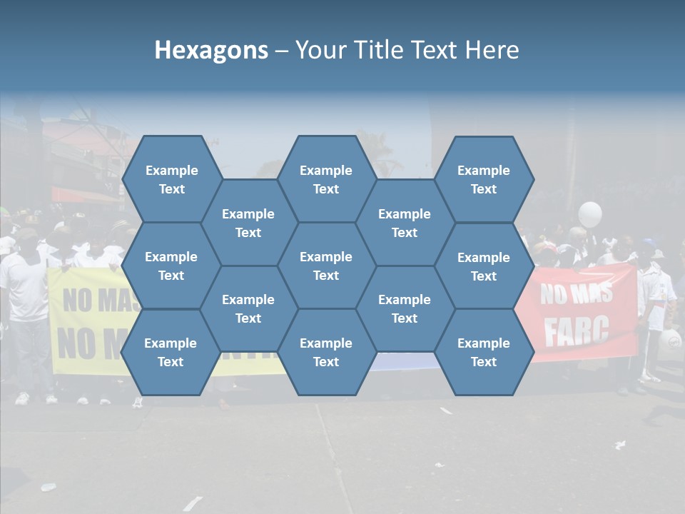 Togetherness White Background Hold PowerPoint Template