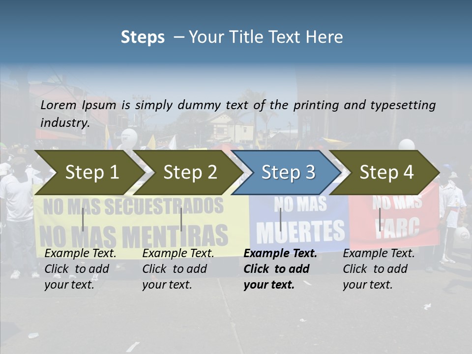 Togetherness White Background Hold PowerPoint Template