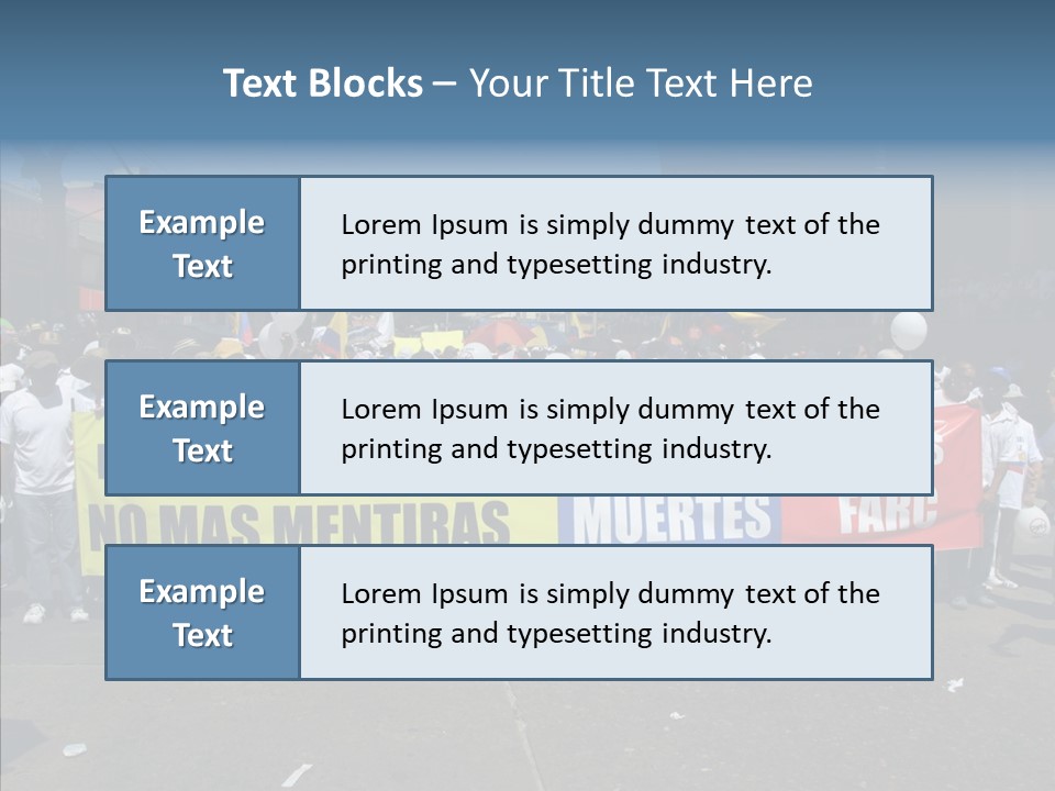 Togetherness White Background Hold PowerPoint Template