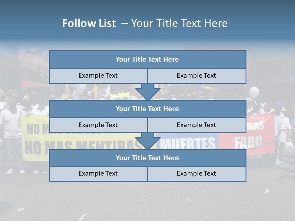 Togetherness White Background Hold PowerPoint Template