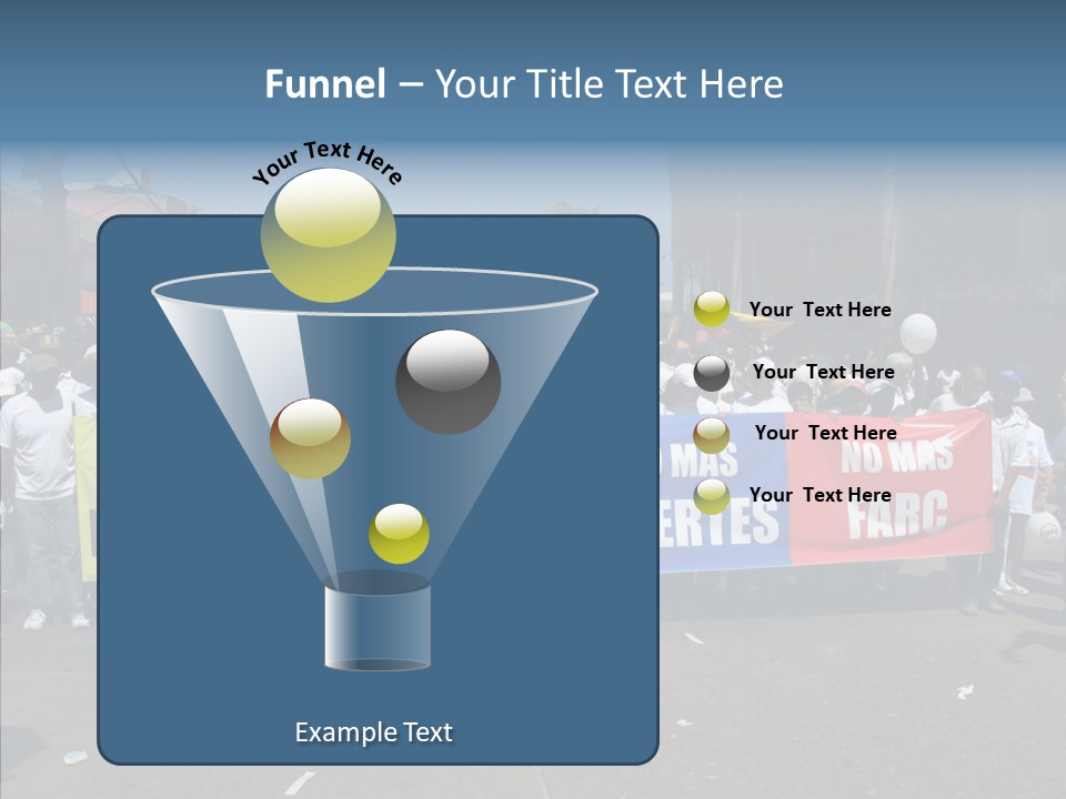 Togetherness White Background Hold PowerPoint Template