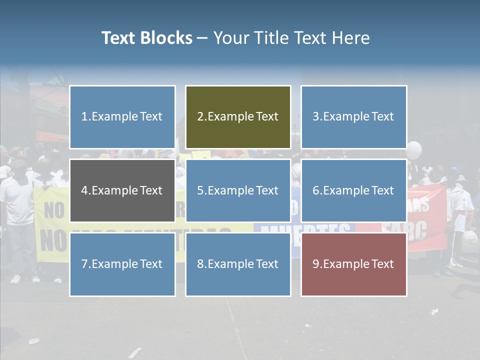 Togetherness White Background Hold PowerPoint Template