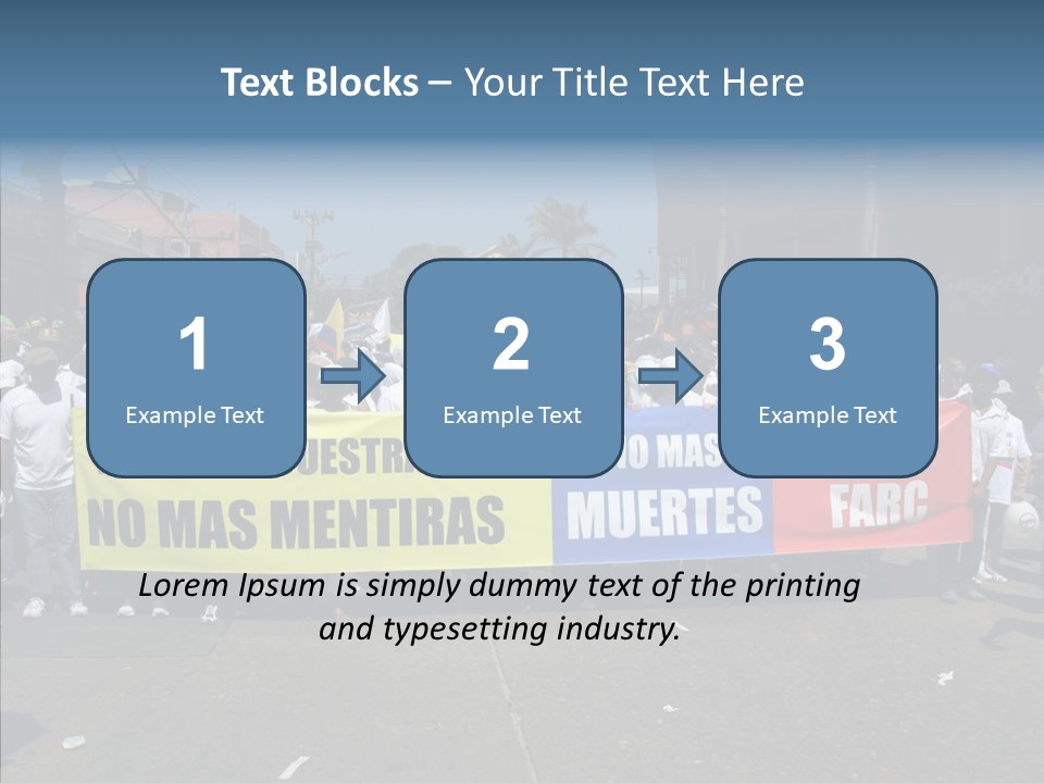 Togetherness White Background Hold PowerPoint Template