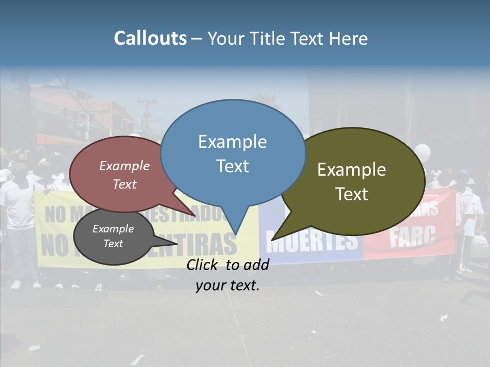 Togetherness White Background Hold PowerPoint Template