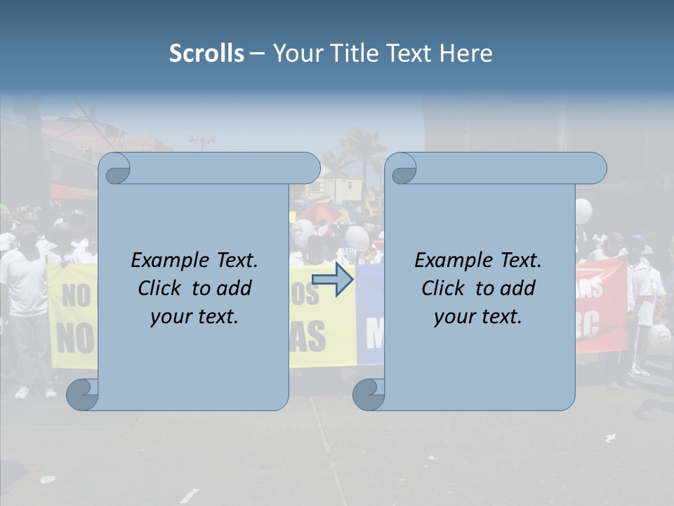 Togetherness White Background Hold PowerPoint Template