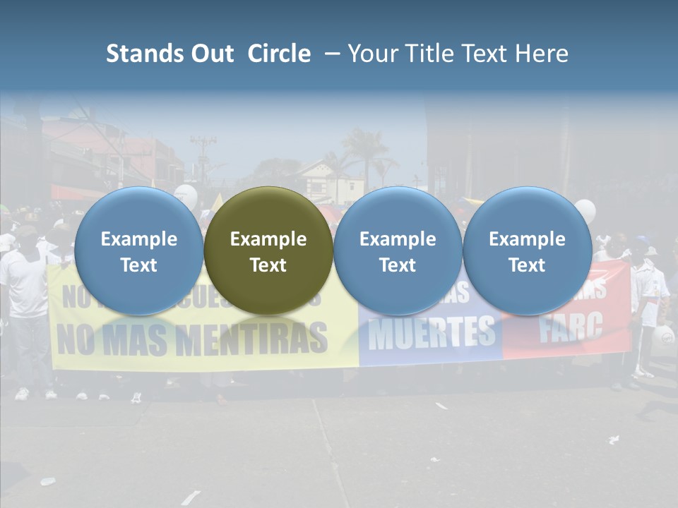 Togetherness White Background Hold PowerPoint Template