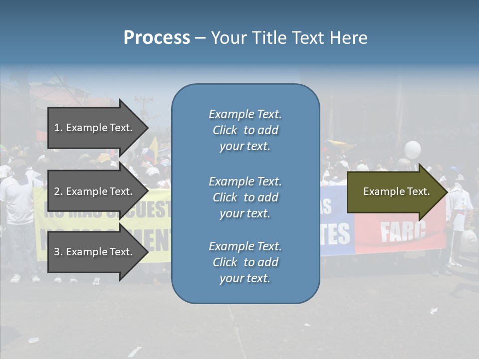 Togetherness White Background Hold PowerPoint Template