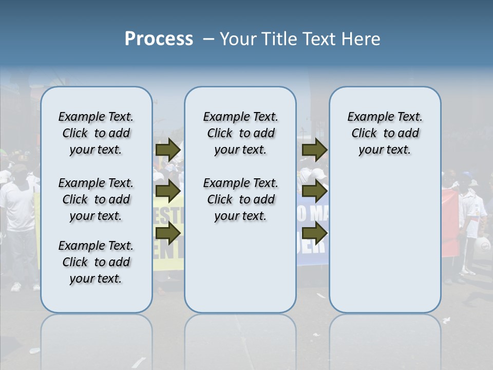 Togetherness White Background Hold PowerPoint Template
