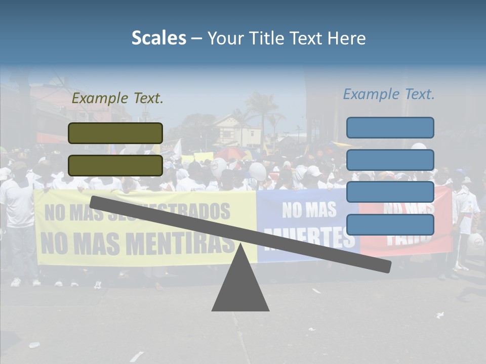 Togetherness White Background Hold PowerPoint Template