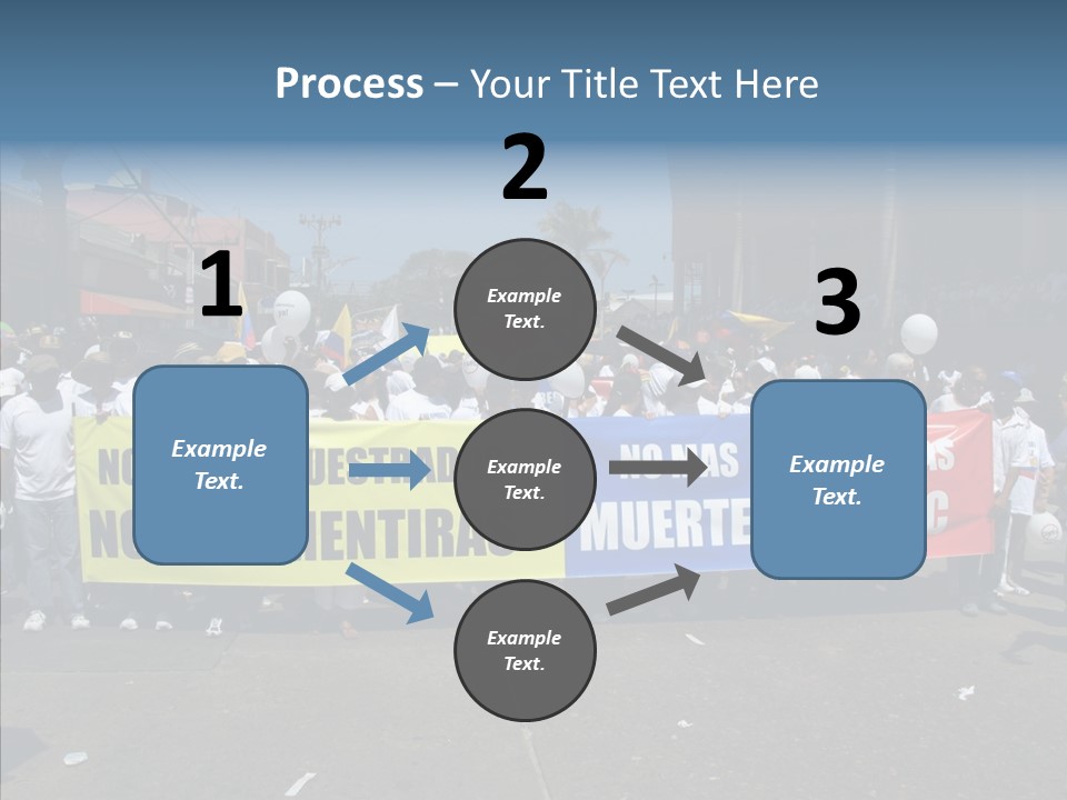 Togetherness White Background Hold PowerPoint Template