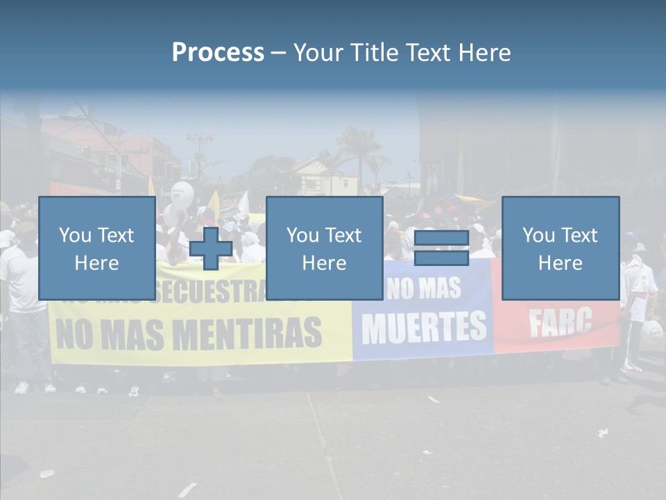 Togetherness White Background Hold PowerPoint Template