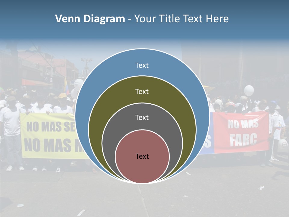 Togetherness White Background Hold PowerPoint Template