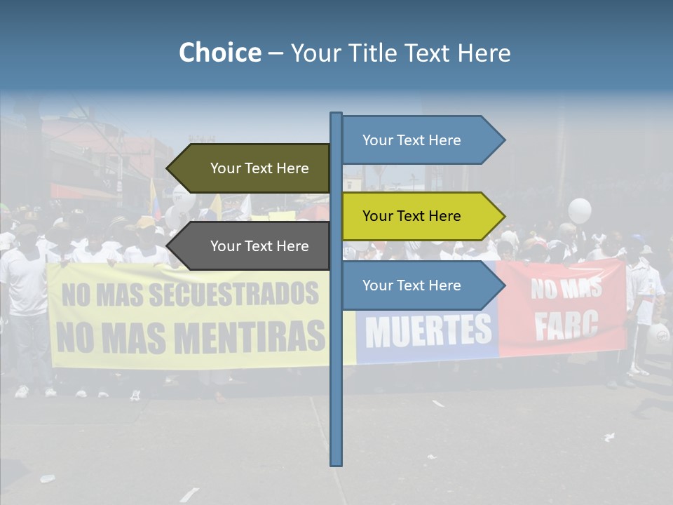 Togetherness White Background Hold PowerPoint Template