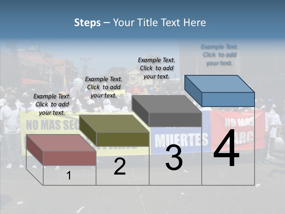 Togetherness White Background Hold PowerPoint Template