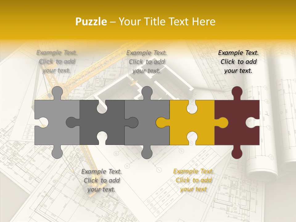 White Hand Old PowerPoint Template