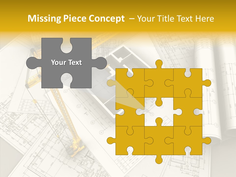 White Hand Old PowerPoint Template