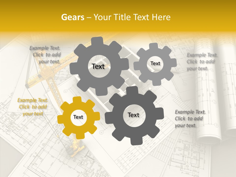 White Hand Old PowerPoint Template