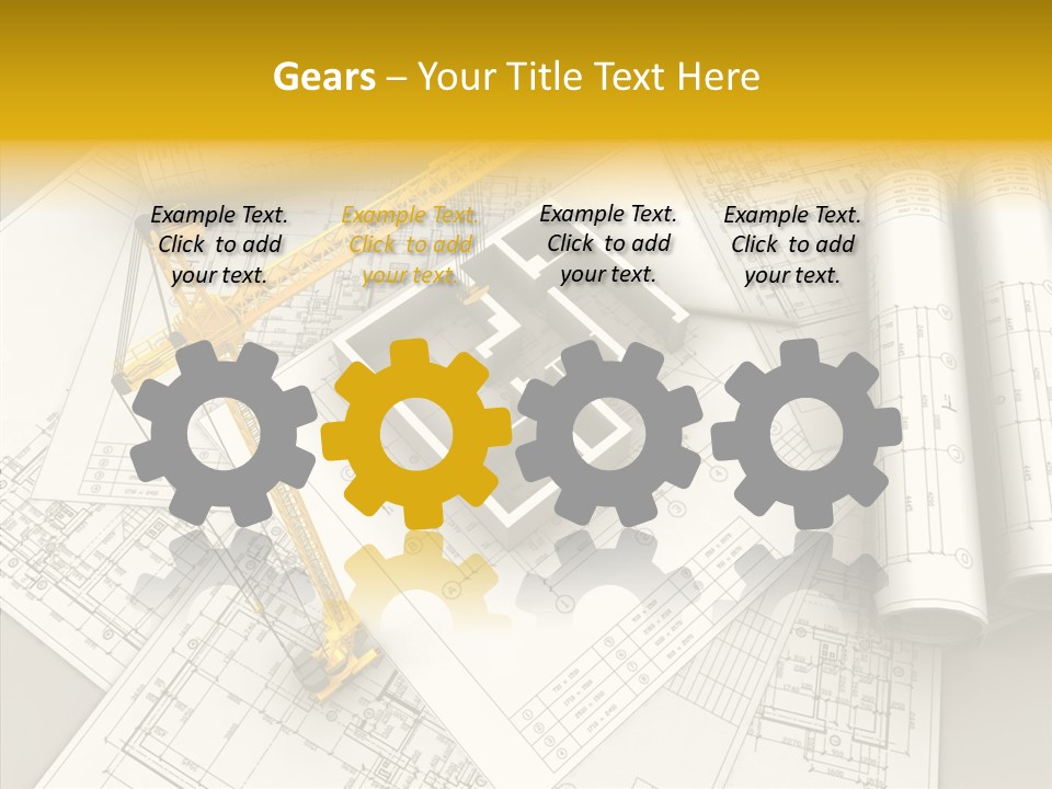 White Hand Old PowerPoint Template