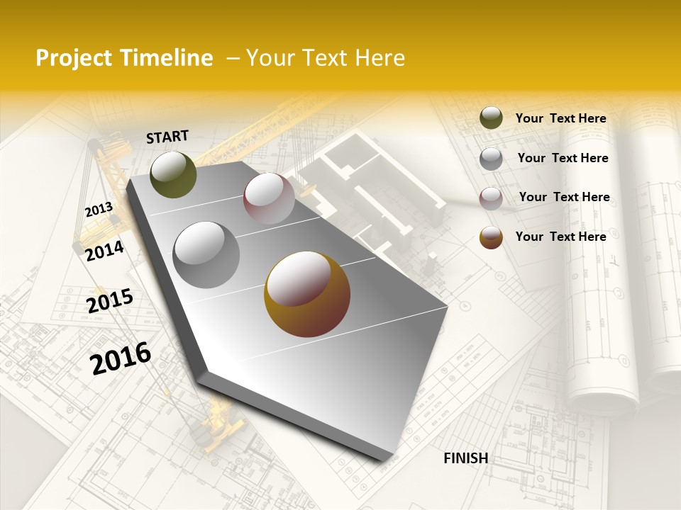 White Hand Old PowerPoint Template