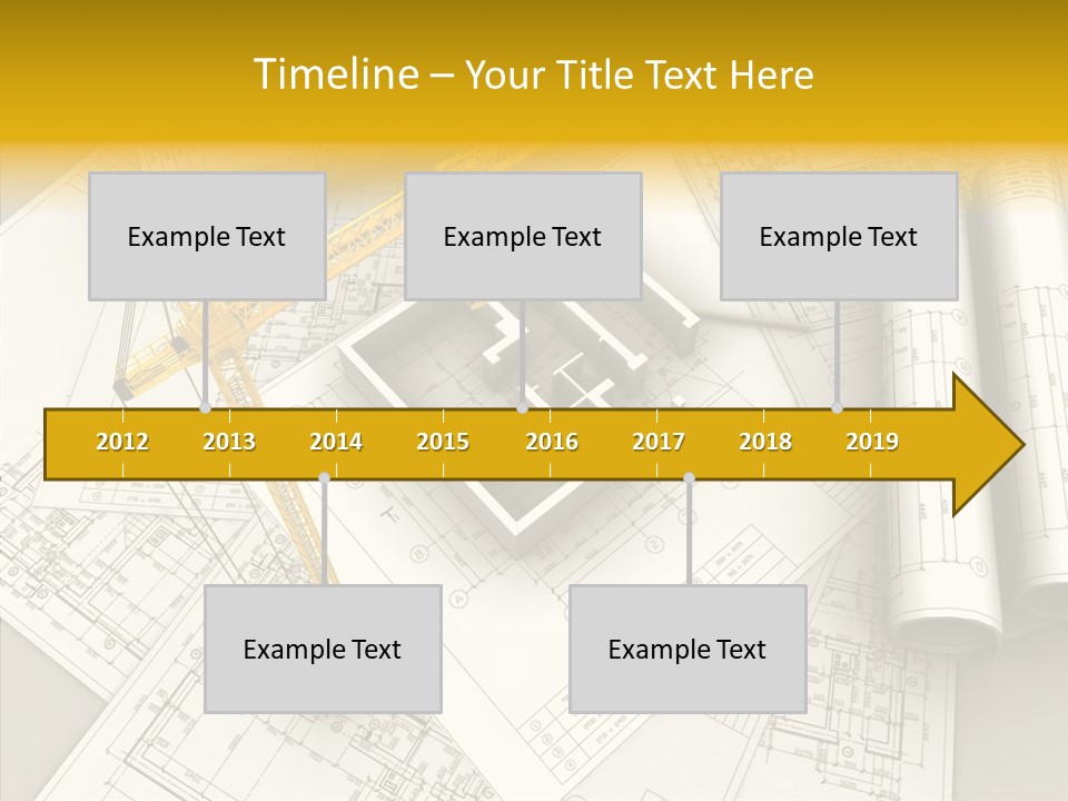 White Hand Old PowerPoint Template