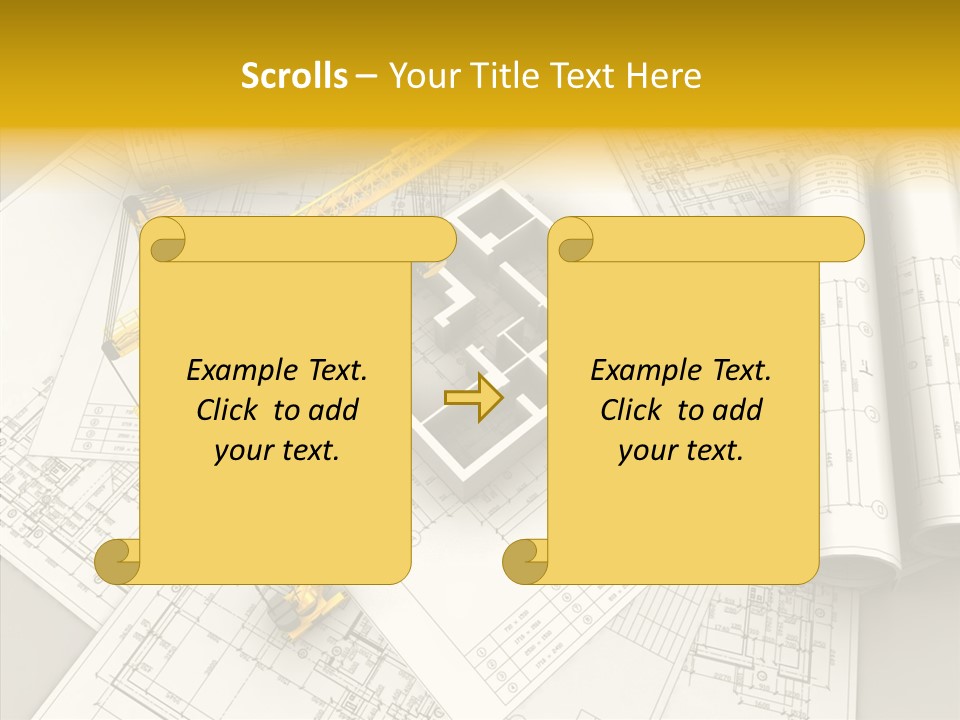 White Hand Old PowerPoint Template