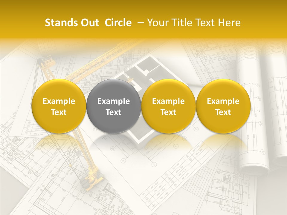 White Hand Old PowerPoint Template