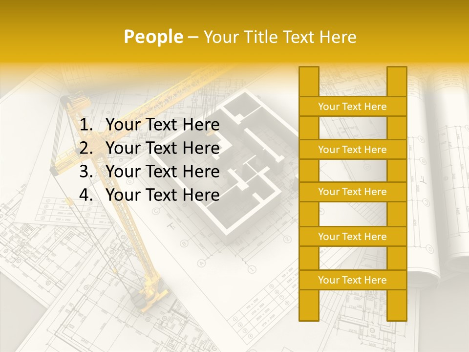 White Hand Old PowerPoint Template