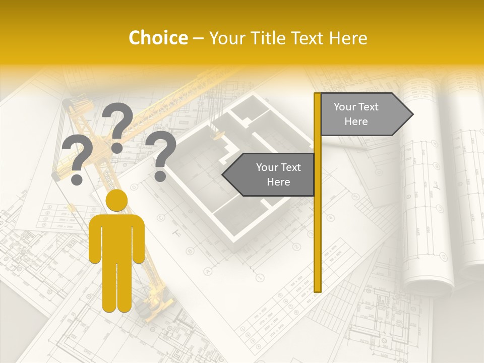 White Hand Old PowerPoint Template