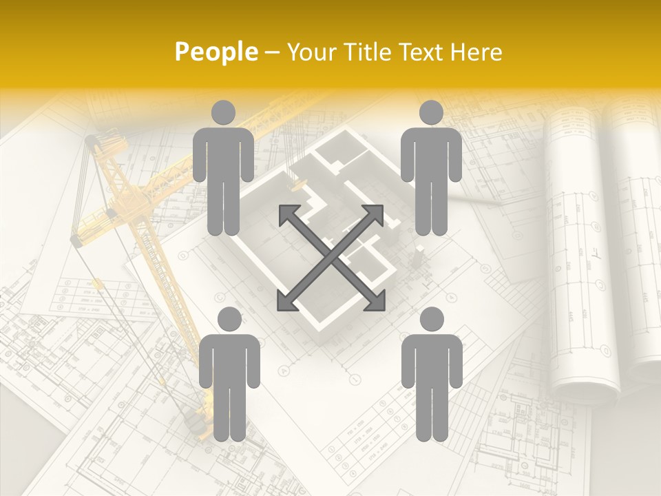 White Hand Old PowerPoint Template