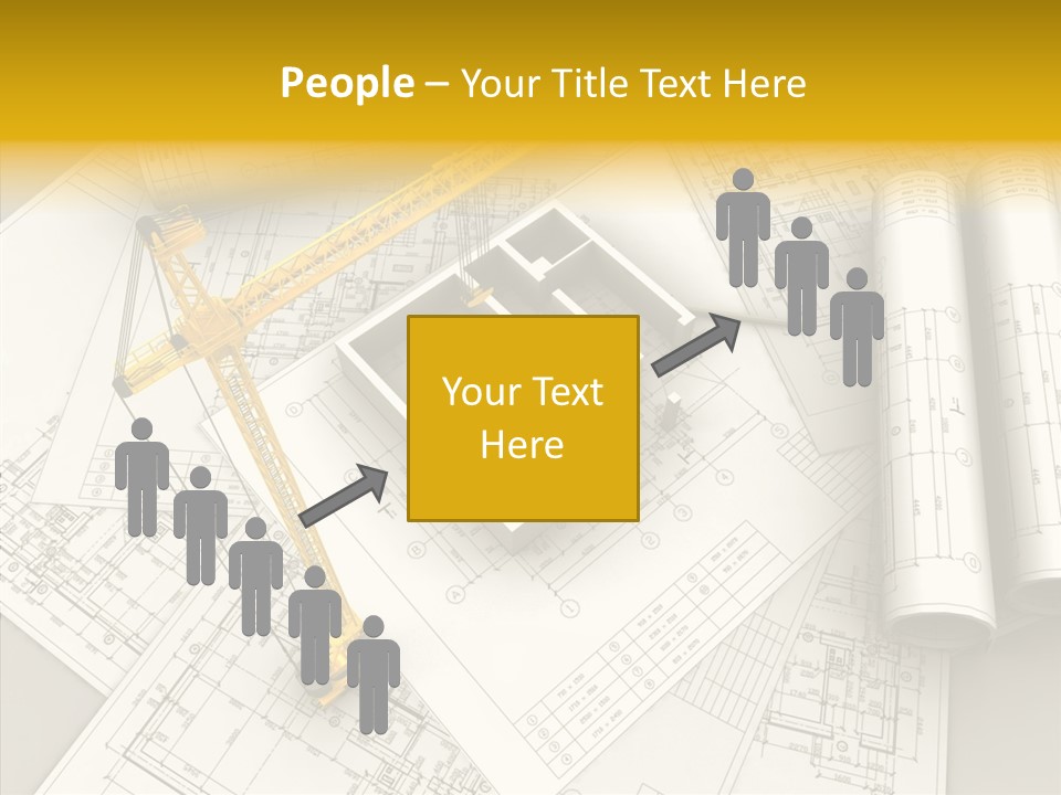 White Hand Old PowerPoint Template