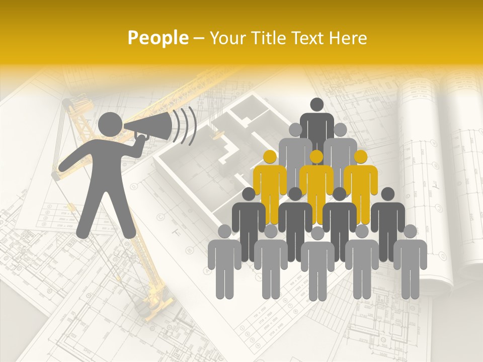 White Hand Old PowerPoint Template