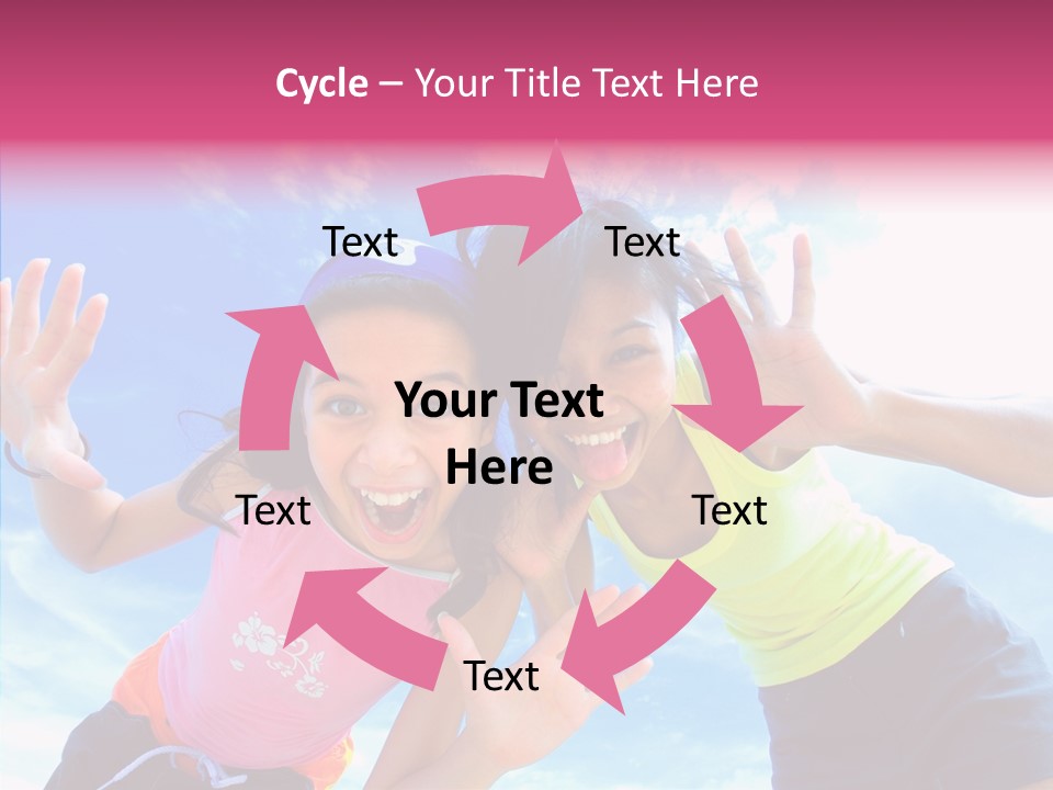 Elderly  Women PowerPoint Template