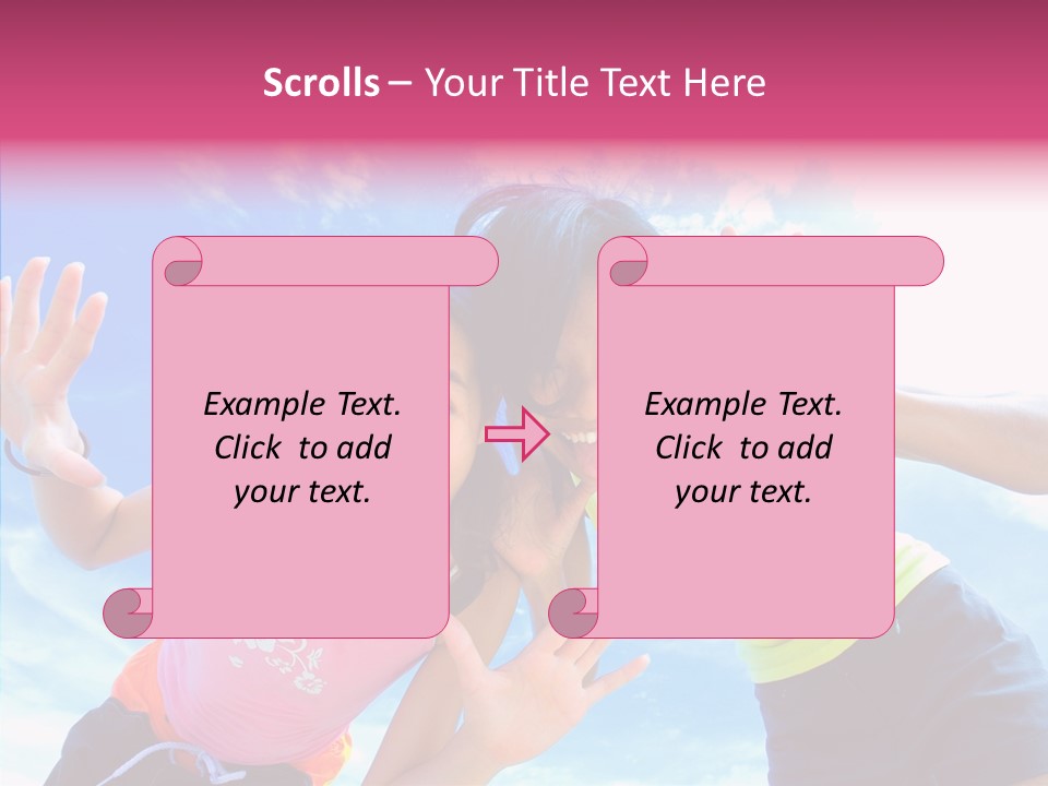 Elderly  Women PowerPoint Template